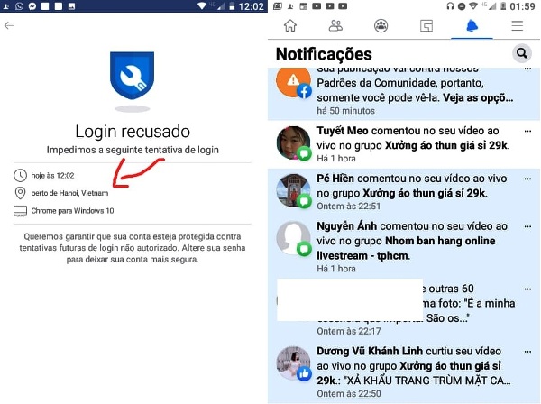 Leitora de Linhares tem perfil no Facebook atacado por chinês 