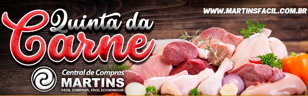 Olha carne aí! Dia de promoção de carne no Martins