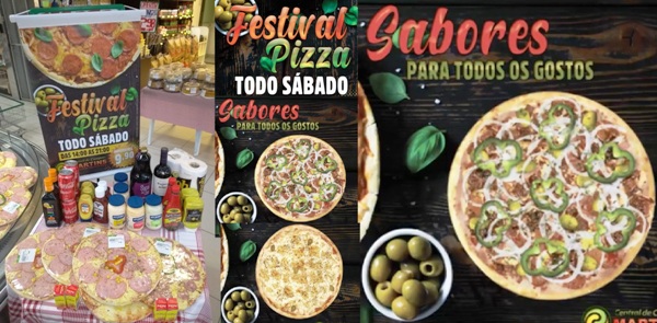 Sabadou com festival de pizzas no Martins!