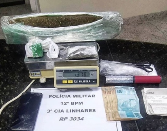 PM encontra quase 1,5 de maconha dentro de geladeira no Palmital