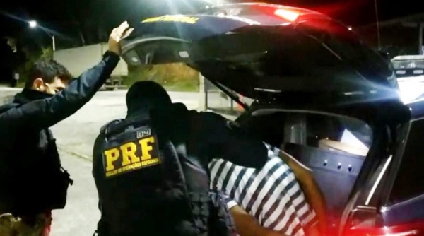 Traficante foragido e conhecido como “Demônio” é preso pela PRF em fiscalização na BR 101