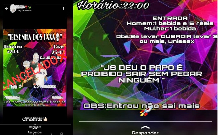 Após denúncia de leitores: Baile funk é cancelado em Linhares