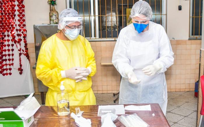 Vovôs e vovós: 2ª testagem com resultado negativo para Covid-19 nos idosos de asilo em Linhares