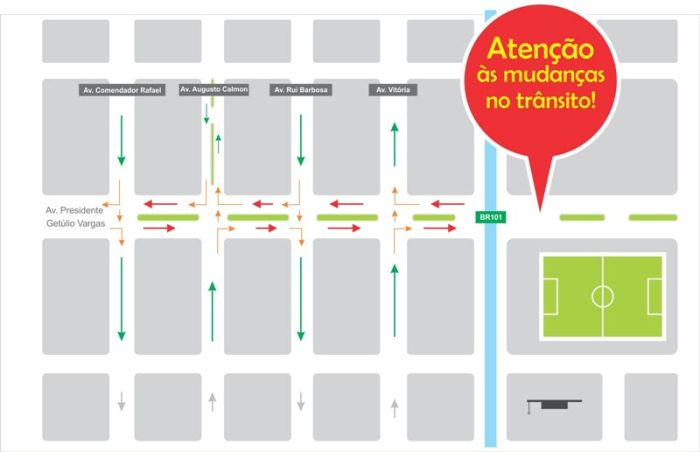 Atenção: mudanças no trânsito no Centro de Linhares. Alvo é Avenida Getúlio Vargas
