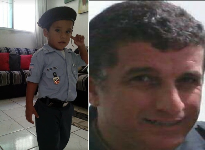 Coloque a foto dele e do filho, pede leitor na homenagem ao Sargento Robson