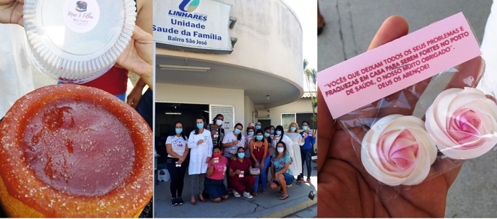 Primas organizam ação deliciosa (literalmente) no Posto de Saúde do São José