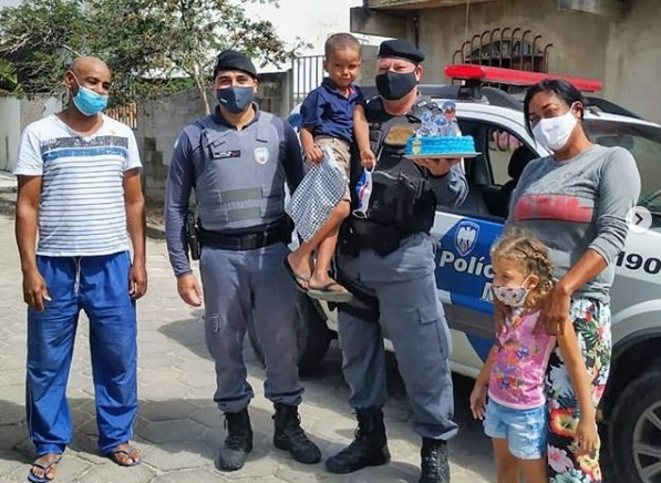 Sooretama: Garotinho faz aniversário e pede presença da PM