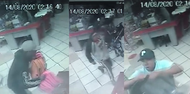 Bando arromba e furta muitos objetos de papelaria em Linhares