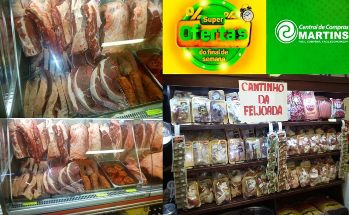 Martins: Tem carnes e muitos outros produtos no listão para as compras de fim de semana