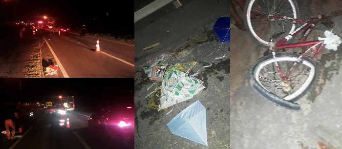 Menino morre atropelado na BR-101, em Linhares