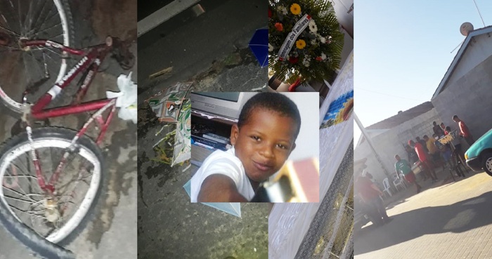Menino atropelado: Mãe e amiguinhos se desesperam no abrir do caixão