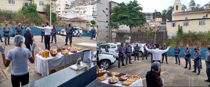 PMs que oram: Cena que chama a atenção da gente