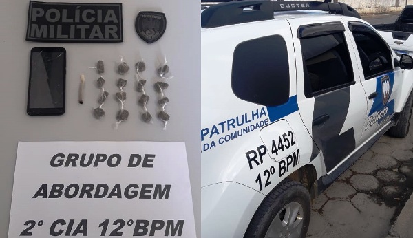Ação dos PMs Sombras: Não dá em nada, pois menores seguram, diz casal preso por tráfico no Aviso