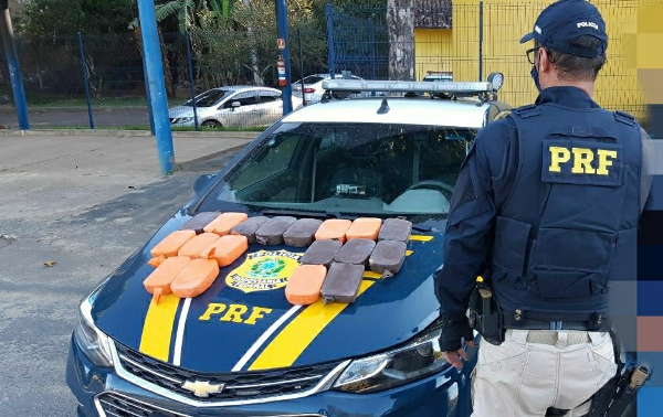 PRF apreende 18 Kg de Crack na BR 101