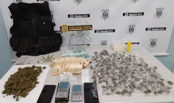 Investigados por tráfico de drogas são presos em flagrante por policiais civis de Aracruz