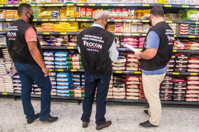 Variação no preço do arroz pode chegar a quase 50% em Linhares, segundo levantamento do Procon
