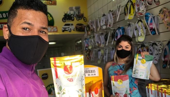 Chá seca barriga: Receba o seu em casa, em Linhares