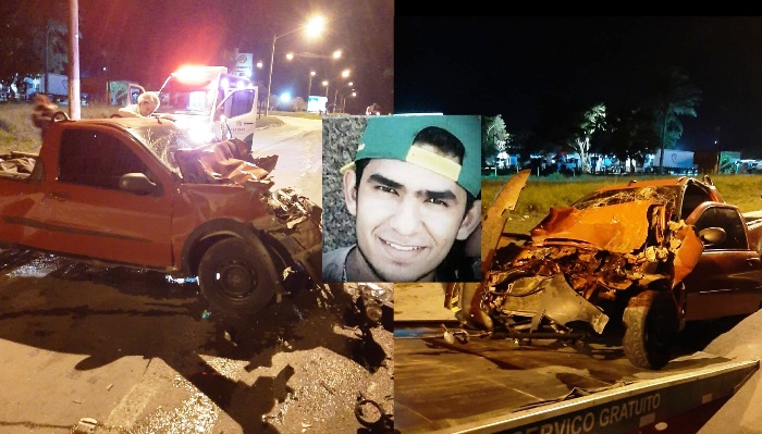 Acidente na BR-101: Strada de Patrick bateu na traseira de caminhão, que não foi localizado