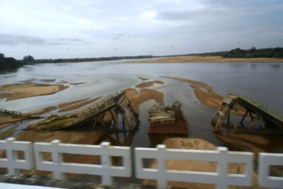 Areia no Rio Doce surpreende novo morador de Linhares