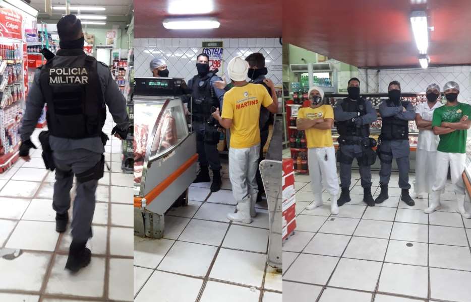 PMs Sombras: Açougueiros realizam sonho de conhecer M. Vieira e Lourencini