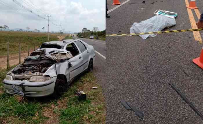 Acidente com vítima fatal na Estrada da Lagoa Nova