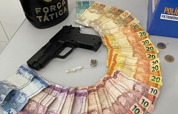 Assaltante troca aparelhos celulares por 3 pedras de crack e R$300 em Linhares