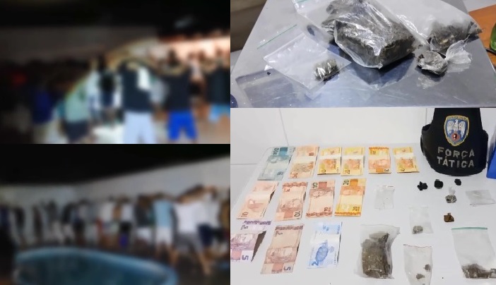 Força Tática acaba com baile funk e apreende drogas no Interlagos