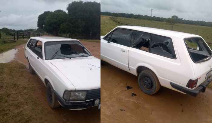 Homem é espancado e tem carro detonado por agressores no Areal Regência