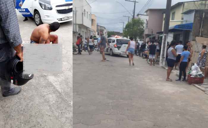 Violência à luz do dia e na hora do almoço no Juparanã