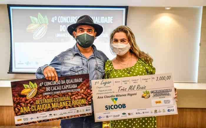 Revelados os vencedores do 4º Concurso da Qualidade do Cacau Capixaba