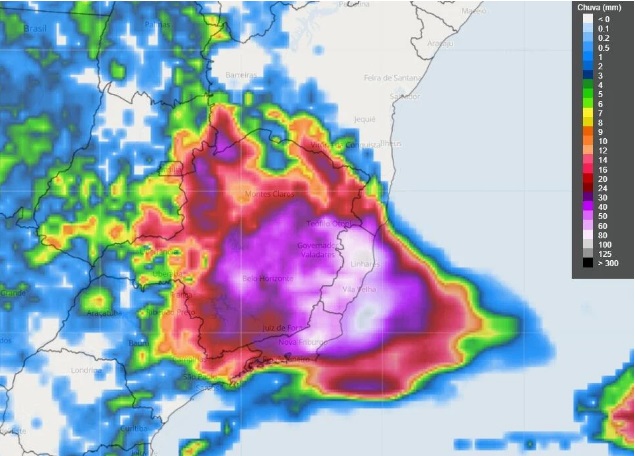 Ciclone subtropical deve acumular 150 mm no ES. Situação de Linhares preocupa