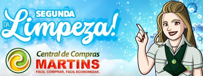 Lista da economia na Segunda da Limpeza no Martins