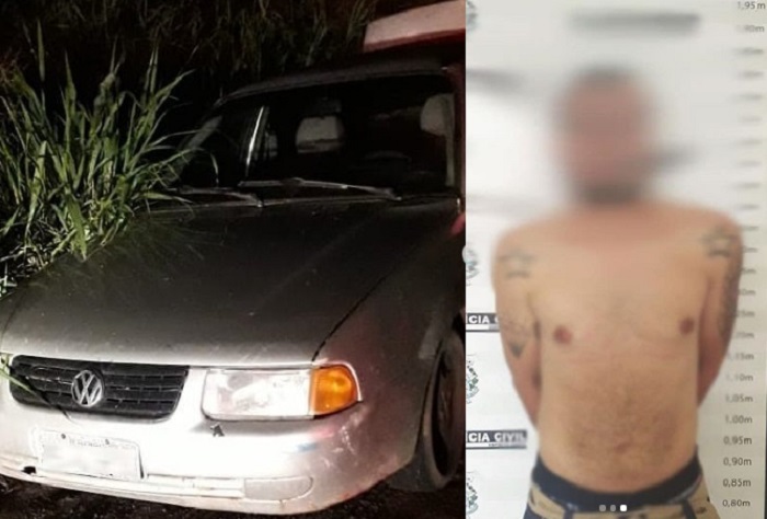 Bandidos fazem família refém, trocam tiros com a PM e um se dá mal em Linhares