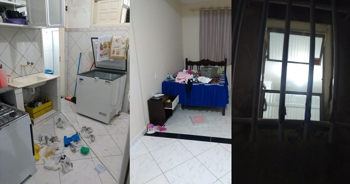 Ladrões arrombam casa no Pontal do Ipiranga