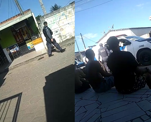 Beco 12: Força Tática detém 3 indivíduos em ação com apreensão de droga e disparos de pistola