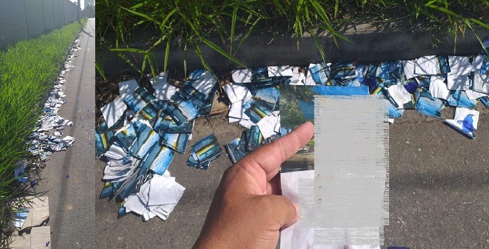 Eleições 2020: Material de campanha é encontrado destruído em avenida de Linhares