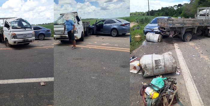 Servidor da Prefeitura de Linhares se envolve em acidente na Estrada do Pontal