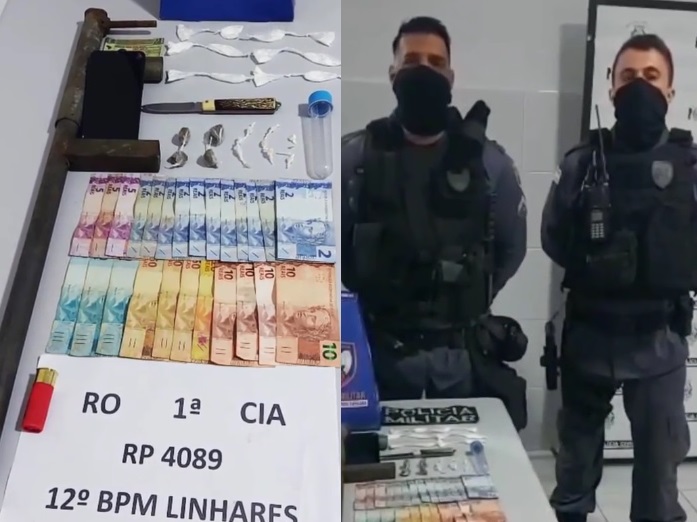 Bebedouro: Sombra e novo parceiro apreendem droga, dinheiro e leva homem para a delegacia