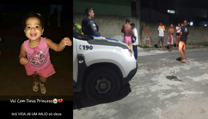 Notícia 3: Desespero e comoção no HGL com morte de garotinha baleada