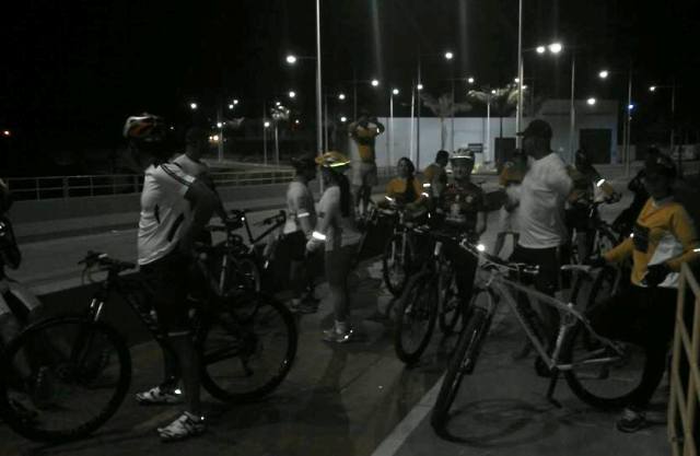 Horário de verão não intimida ciclistas do Pedal da Madrugada