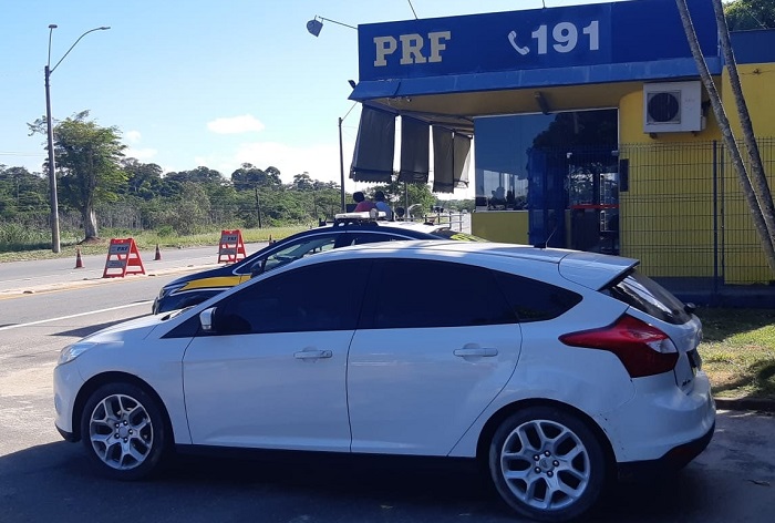 Clonado: Ford Focus roubado é recuperado pela PRF em Linhares