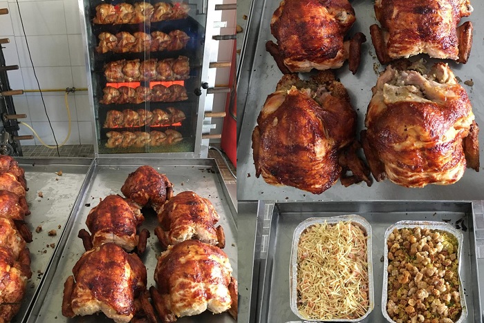 Adiante sua encomenda de Natal: Frango assado entregue na sua casa neste fim de ano em Linhares