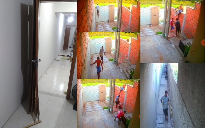 Vídeo: Bandidos arrombam casa, furtam objetos e considerável quantia em dinheiro no Planalto