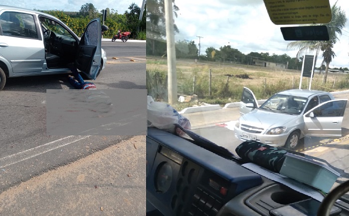 Homem tem carro cercado e é morto a tiros em Jaguaré. Corpo será registrado no SML de Linhares