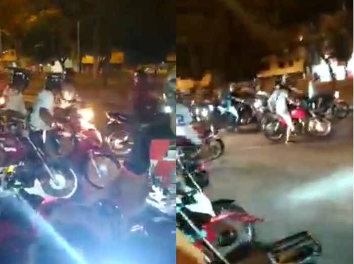 Motoqueiros desafiam a polícia em manobras perigosas pelas ruas e BR em Linhares. Vídeo: