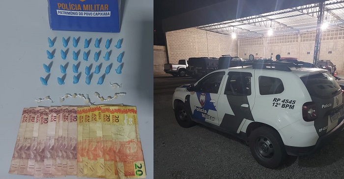 Santa Cruz: Menino de 13 anos flagrado com cocaína e crack