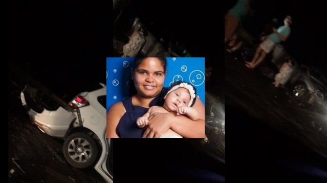 Corpos de mãe e filha mortas em acidente são liberados no SML de Linhares