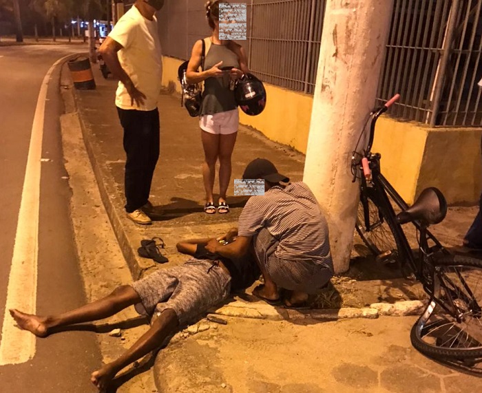 Ciclista é atropelado na BR-101, em Linhares. Motorista fugiu