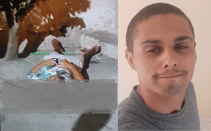 Diego é morto a tiros no bairro Aviso. Era era apontado como autor do assassinato da própria mãe