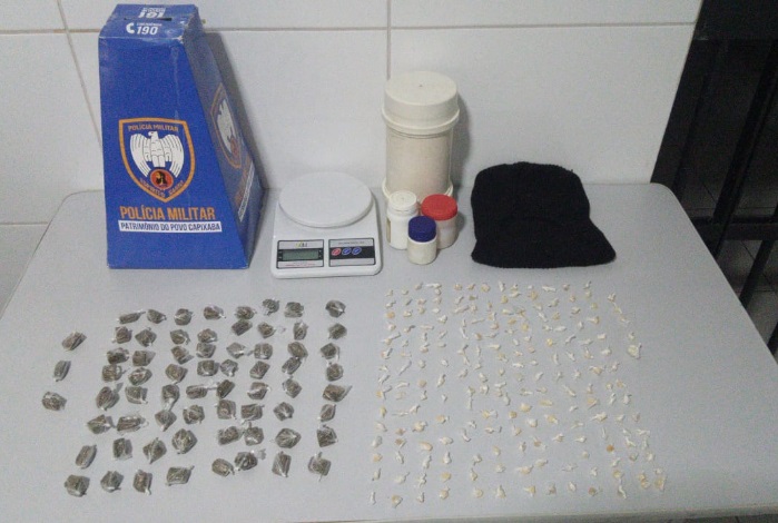 Briga de namorados termina em apreensão de drogas no Nova Esperança